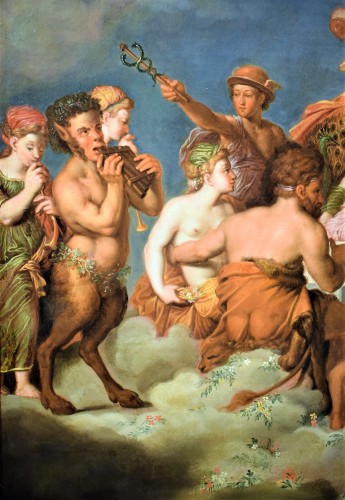 XVIe siècle et avant - Le banquet des Dieux, Maître maniériste flamand fin XVIe